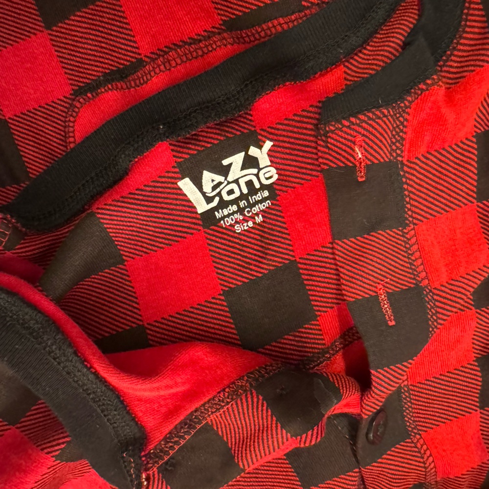 Lazy One Bear Cheeks Onesie Size M - image 5